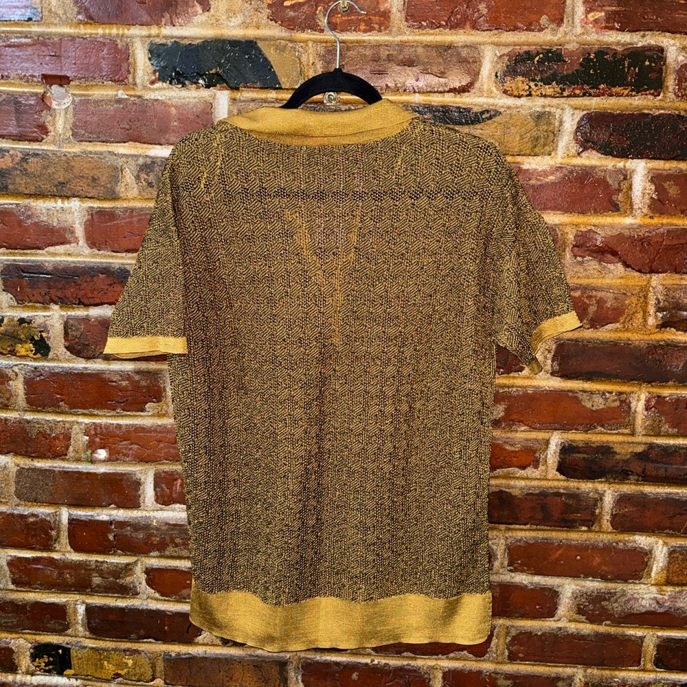 ZARA Mesh Knit Shirt, Men’s Medium - Picture 3 of 3